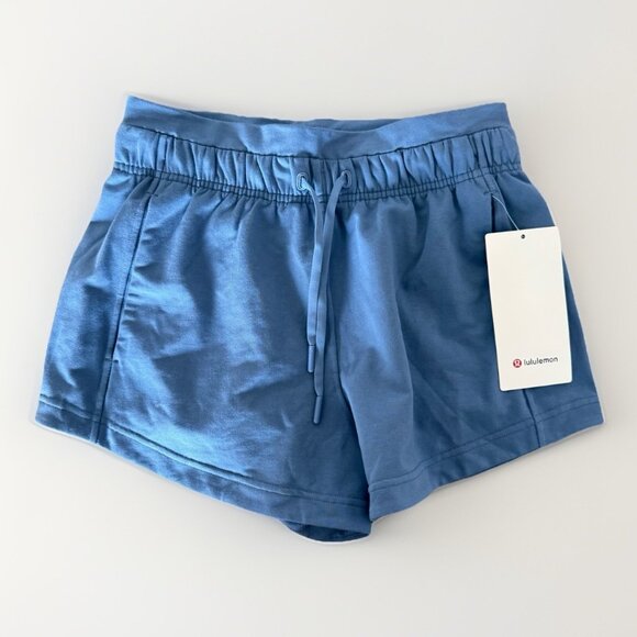 Lululemon Inner Glow High-Rise Shorts 3” – Oasis Blue – Size 6 – Unlined- NWT - Picture 4 of 12